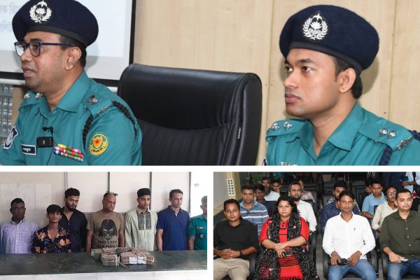 মিরপুরে অভিনব কায়দায় চাদাঁবাজি ও প্রতারণা, ৫৭ লাখ ৫০হাজার টাকা উদ্ধার, গ্রেফতার-৬