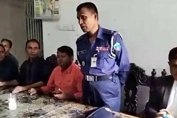 ছাত্রলীগকে গণধোলাই দিতে বলা সেই ওসিকে বদলি
