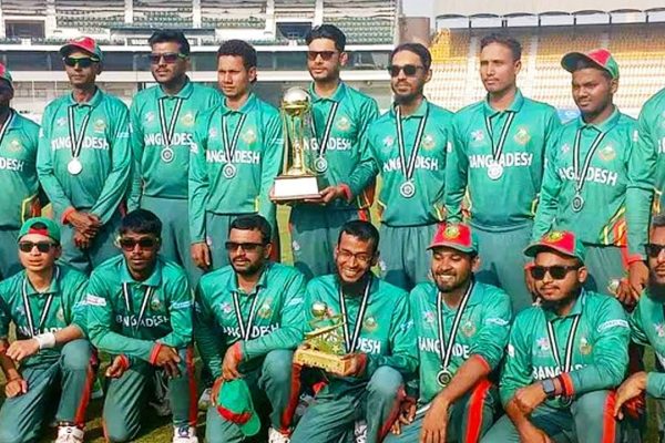দৃষ্টিহীনদের বিশ্বকাপে আবারও রানার্সআপ বাংলাদেশ