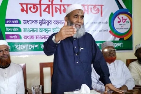 নীলফামারীতে অধ্যাপক মুজিবুর রহমান ক্ষমতা দেয়ার মালিক আল্লাহ, তাই  আল্লাহর কাছেই ধরণা দিতে হবে