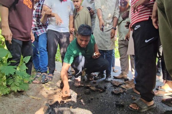হাত দিতেই উঠে এলো কার্পেটিং, কাজ বন্ধ করে দিলেন হাসনাত আব্দুল্লাহ